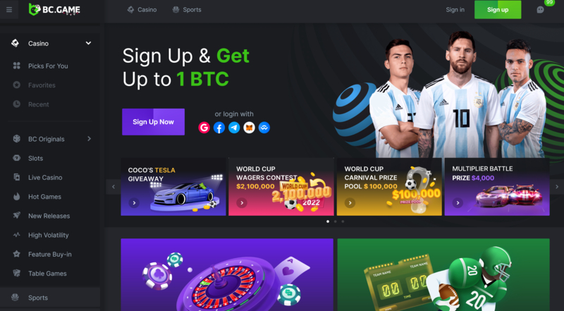 Experience the Thrills of BC Game Crypto Casino